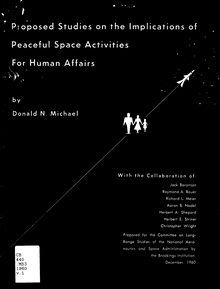 Предлагаемые исследования влияния мирной космической деятельности на человеческие дела Front.png