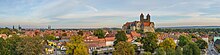 Quedlinburg, a center of influence under the Ottonian dynasty in the 10th and 11th centuries Quedlinburg asv2018-10 img04 pano from Muenzenberg.jpg