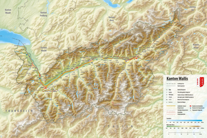 Charte vum Staat Wallis État du Valais
