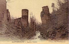 Saint-Chamond (Loire), vestiges de l'aqueduc romain