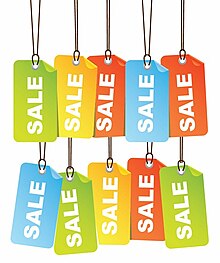 A price tag is a highly visual and objective guide to value Sale Tags.jpg