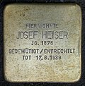 Stolperstein für Josef Heiser (Herwarthstraße 3)