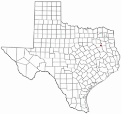 Location of Moore Station, Texas
