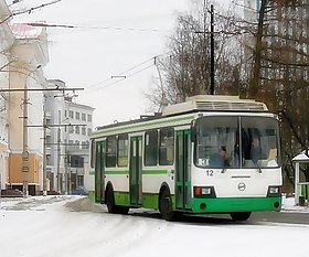 アルハンゲリスク・トロリーバス（2008年撮影）