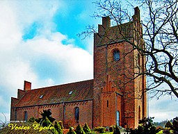 Vester Egeby kyrka idag