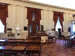 Virginia State Capitol House of Delegates Chamber in 2017