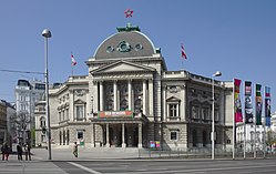 Budova Volkstheater ve Vídni