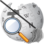 Miniatuur voor Bestand:Wikipedia Administrator search 2.svg