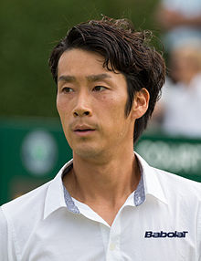 Yuichi Sugita 3, 2015 Wimbledon Qualifying - Diliff.jpg