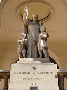 Figura św. Jana Chrzciciela de la Salle