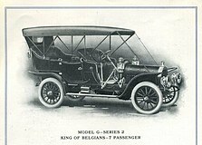 1907 Model G 45 hp 'King of Belgians' Body Touring Car