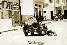 Wounded American soldier in Santo Domingo, 1965. 1965-american01.jpg