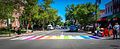 Rainbow Crosswalks, Washington, DC; 2017