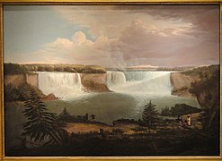 Alvan Fisher - Niagara Şelalesine genel bir bakış , 1820 - Smithsonian Enstitüsü