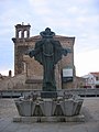 Monument al sant a Alcántara, per Navarro Gabaldón, s. XX