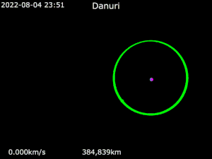 Animation of Danuri around Earth.gif