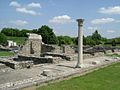 Die Ruinen der Zivilstadt von Aquincum