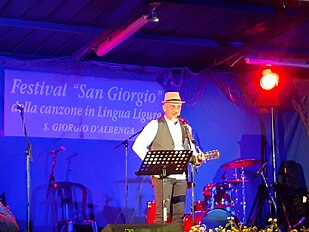 Attilio Valeri, ezibisiùn au Festival de San Zorzu 2023, seâ finâle, categurìa sulisti