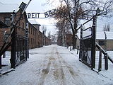 Entrance to Auschwitz