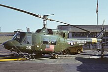 U.S. Marine Corp. UH-1N in 1974 Bell UH-1N Iroquois (212), USA - Marines AN1273635.jpg