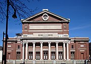 Symphony Hall, Boston, Massachusetts, 1899-1900.