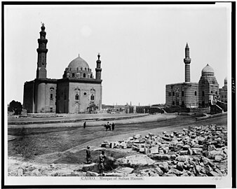 Cairo. Mosque of Sultan Hassan - P. Bergheim. LCCN92500750