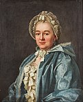 Catharina Wittfoth, gift Kniper. Avporträtterad 1772 av Jonas Hoffman.