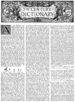 Vignette pour Century Dictionary