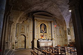 Chapelle du rosaire, transept sud,