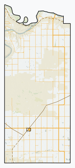 Rural Municipality of Deer Forks No. 232 is located in Deer Forks No. 232