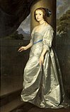 アンソニー・ヴァン・ダイク - Portret Lady Mary Villiers, 1633