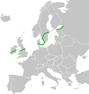 Verlaufskarte der E20