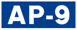 Autopista AP-9 shield}}