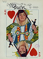 « The Queen of Hearts » par Walter Dean Goldbeck (25 березня 1914)