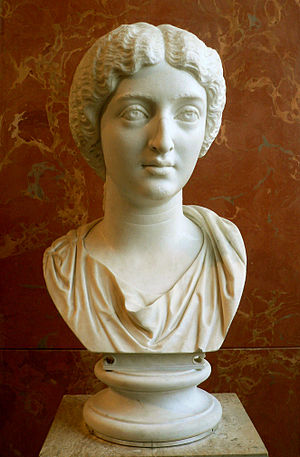 Faustina the Younger (130–175 AD). Marble, ca....