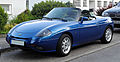 Fiat Barchetta, a front-engine, front-wheel drive (FF) sports car