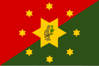 Flagge von Eastern Highlands