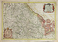 « Carte des comtez » La Flandre en 1669.