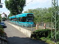 Endstation Schießhüttenstraße der Straßenbahnlinie 11, 2007