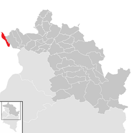 Kaart van Gaißau