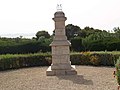 Monument aux morts d'Hammamet dont la partie supérieure a disparu.