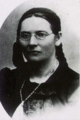 Photographic portrait of Guðrún Björnsdóttir