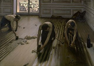01/05: Els rascadors de parquet, obra de Gustave Caillebotte pintada el 1875 que es conserva al Museu d'Orsay de París.