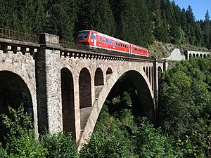 Gutachbrücke der Höllentalbahn