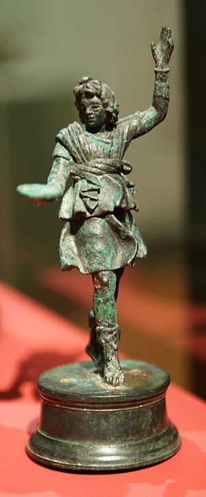 A lar (household god) from the Muri statuette ...