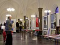 Helligaandshuset, exhibition hall during book sale