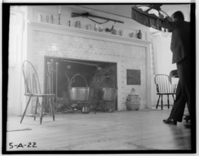 Breakfast room, Mar. 1934.