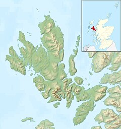 Harlosh Island situas en Mezkoridoro de Skye