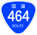 National Route 464 shield