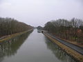 Foto genomen op de brug van Sint-Huibrechts-Lille (richting Bocholt)